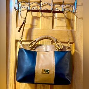 JM New York Leather Bag